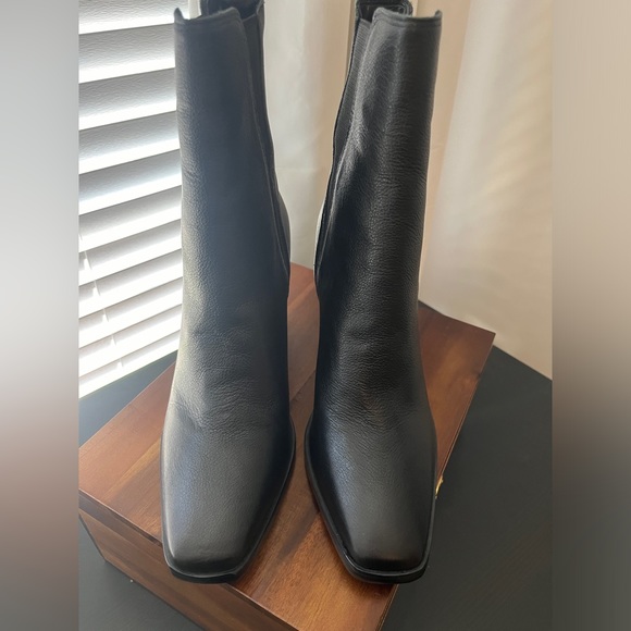 Marc Fisher Kristie Leather Booties - Picture 4 of 5